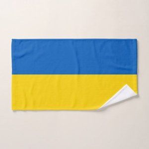 Support Ukraine Rally towel, Ukraine 13x13 inch Rally towel, Ukraine flag